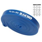 Zacro Resistance Bands, 15-35 LBS Pull Up Assistance Bands, Exercise Resistance Bands for Men & Women Working Out, Body Stretching, Physical Therapy, Muscle Training