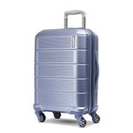 American Tourister Stratum 2.0 Expandable Hardside Luggage with Spinner Wheels, Slate Blue, 20-Inch Carry-On, Stratum 2.0 Expandable Hardside Luggage with Spinner Wheels