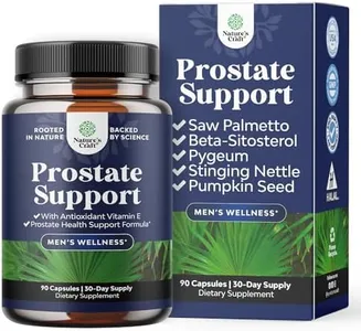 Herbal Prostate Health Supplements for Men - Advanced Prostate Supplements for Men with Beta Sitosterol Selenium Pygeum and Saw Palmetto for Men Prostate Support and Frequent Urination - 90 Capsules