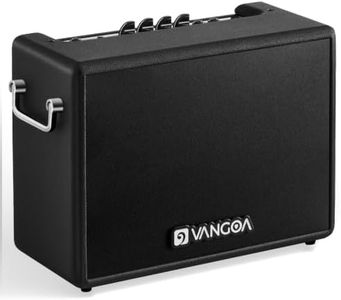 Vangoa 30W Bass Amp Portable 8" Speaker for Home Practice, Small Room Jams