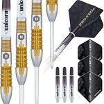 Unicorn ‎ Darts Set | Pro-Tech Style 1 | 90% Tungsten Barrels & Volute Points | Steel Tip | 22 g