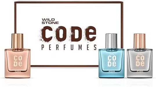Wild Stone CODE Premium Perfume for Men, Pack of 3 (30ml each) | Perfume Gift Set for Men | Long Lasting Luxury Perfume | Birthday Gift for Him | Gift for Brother