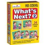 Creative's Creative Educational Aids P. Ltd. Creative Educational Aids-What's Next-Ii For Kid, Pack Of 1