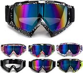 APEBAZY Motorcycle Goggles Motocros