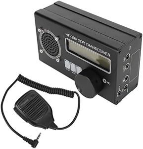 Open Source SDR Transceiver Radio Receiver with 8 Bands, USDX QRP HF, DIY, Built in Lithium Polymer Battery, for Shortwave Radio (US Plug)