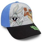 Kidsville Looney Tunes Printed Blue/Black Boy's Caps (Free Size)