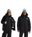 THE NORTH FACE Teen Freedom Triclimate Jacket | Heatseeker Insulation & Water Repellent Finish, Helmet Compatible Hood, TNF Black, XX-Large