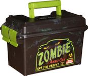 MTM AC50Z Ammo Can, 50-Caliber, Heavy-Duty Dual Latching System, Rugged Polypropylene Plastic, O-Ring Seal System, Water Resistant, Bulk Ammo Storage, USA Made, Zombie