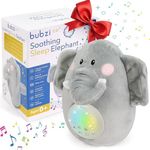 Bubzi Co Baby Sound Machine, Portable Toy Figure Soother & Baby Night Light Projector, Comforting Infant Toddler Sleep Aid & Baby Shush