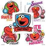 Elmo Patient Stickers - Prizes and Giveaways - 100 Per Pack