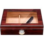 Watertight Glass Top Cigar Box, Des