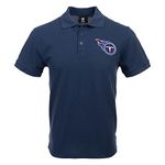 FOCO Tennessee Titans NFL Mens Casual Color Polo - M