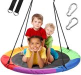 40 Inch Saucer Tree Swing for Kids,