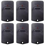 Cooouds RB741 for Mighty Mule Remote, Replacement GTO Gate Opener Remote FM135 Transmitter Control, Single Button Gate Clicker Garage Door Entry Controller (6 Pack)