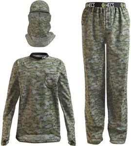 HECS HECSTYLE Lightweight System | Hunting Camo Suit with Bioelectric Shielding | Hunting Clothes for Men | Patented Technology | Mens Hunting Clothes - 5X-Large - Anywhere