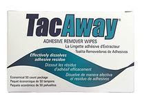 TRMS408W - Tacaway Adhesive Remover Wipe, Non-Acetone, 50/Box