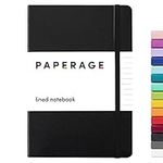 PAPERAGE Lined Journal Notebook, (B
