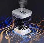 Humidifiers, Beioue 1000ML Humidifier for Bedroom with Night Light, Cool Mist Humidifier Air Humidifier, Humidifiers for Home, Waterless Auto-Off, for Home Baby Bedroom, Yoga, Office, Travel- White