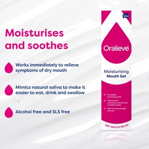 Oralieve Dry Mouth Relief Gel, 50ml – Soothing Oral Care
