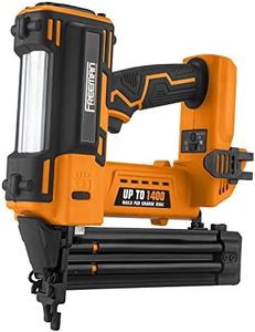 Freeman PE20VT1850 20 Volt Cordless 18-Gauge 2" Brad Nailer (Tool Only) – 1400 Shots per Charge