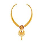 P.C. Chandra Jewellers 22k (916) Yellow Gold Necklace for Women 11.66 Grams