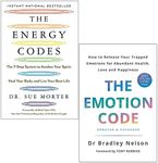 The Energy Codes By Dr Sue Morter & The Emotion Code By Dr Bradley Nelson 2 Books Collection Set