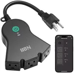 HBN Outdoor Smart Plug,Wi-Fi Heavy 