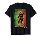 Bob Marley Rasta Football T-Shirt