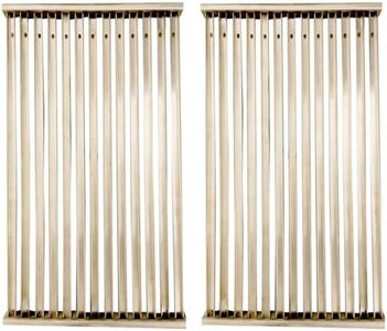 Htanch SA5375 (2-Pack) Stainless Steel Cooking Grates for TEC Gas Grill Patio II & Sterling II ﻿
