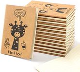 Sikao Cute Animals Mini Notebooks for Kids Party Favors, Small Notebooks for Girls Teens, Notebook Bulk for Class Prizes Bag Stuffer, Little Journals for Kids, Happy Mini Journal (A6 24Pack)