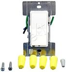 Leviton MRI10-1LW White 1000W Mural Multi-Way Preset Rocker Dimmer Switch