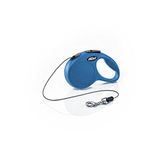 Flexi Classic Cord Cat Lead Blue Extra Small 3m Retractable Cat Leash/Lead for cats up to 8kgs/18lbs