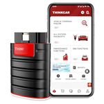 Thinkdiag OBD2 Scanner Bluetooth, All System Bidirectional scan Tool OE Level Diagnostic Tools with ECU Coding,15+ Service Functions All Software 1 Year Free fits for iPhone & Android