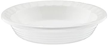 Le Creuset Stoneware Pie Dish, 9", White