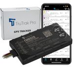 TruTrak Pro - FMB920 GPS Vehicle Tracking Device - Van Motorbike Coach Car Tracker - Pay as You Go - Self Install - 12 Month Bundle