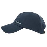 TOP-EX Unisex Waterproof Baseball Cap for Running Golf - Sun Rain All Weather Protection UV Reflective Breathable Outdoor Hat Navy M/L