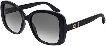 Gucci GG0762S Black/Grey Shaded 56/18/145 women Sunglasses