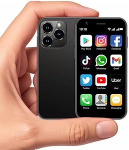 Becindy Mini Smartphone XS15,3G 3.0 Inch HD 2GB+16GB Android 8.1 1000mAh Dual Sim Quad Core Mini Phone Child Gift Small Phone Student Pocket Cellphone(Black)
