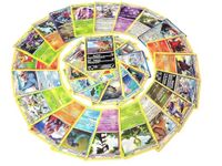 25 Rare Pokemon Cards with 100 HP or Higher Assorted Lot with No Duplicates