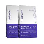 Be Bodywise Biotin Hair Supplement Gummies for Postpartum Hair fall | Breastfeeding Safe | Reduces Hairfall, Strengthens Hair & Improves Density | Zinc, Folic Acid & Multivitamins | No Added Sugar | 60 Days Pack