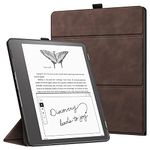 Fintie Trifold Case for Kindle Scribe (2022 Released) 10.2 Inch - Ultra Lightweight Slim Shell Foldable Stand Cover with Auto Sleep/Wake, Rustic Brown