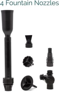 AllPondSolutions Pond Pump Filter with Fountain & 9W UV – 1000L