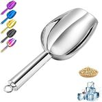 Haizsijin Metal Ice Scoop 6 Oz, Sma