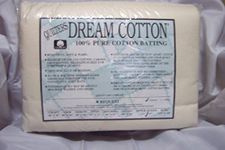 Quilter's Dream Cotton Batting-Natural Request Thin Loft-Super Queen