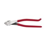 Klein Tools D248-9ST Pliers, Ironworker's Diagonal Cutting Pliers with High Leverage Design Works as Rebar Cutter and Rebar Bender, 9-Inch