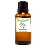 Neem Oil 100% Pure Cold Pressed 1 OZ