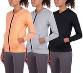 3 Pack: Womens Dry Fit Long Sleeve 