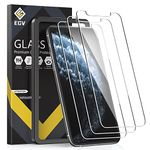 EGV 3 Pack Screen Protector for iPhone 11 Pro Max/iPhone Xs Max, Tempered Glass HD Screen, Scratch Resistant Film, Easy Installation, Case Friendly