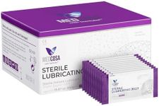 Medcosa Sterile Lubrication Packets | Small Lube Packs | Personal Lubricants | Water Based Lubricating Jelly [150 x 0.1 Fl Oz] Lube Packs