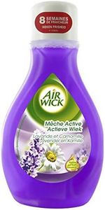 Air Wick Désodorisant Maison Continu Mèche Active Parfum Lavande et Camomille - 375ml
